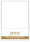 Janine Janine Spannbetttuch Mako-Feinjersey 5007 wei&szlig; (10) Gr&ouml;&szlig;e: 200x200 cm