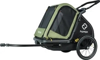 Hamax Pluto Hundeanh&auml;nger M, Green/black