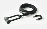 tex-lock eyelet Textilschloss - onyx black