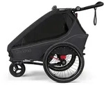 Qeridoo Kidgoo 2 2026 Kinderfahrradanh&auml;nger Neu - Phantom Grey