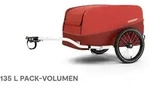CROOZER Cargo Pakko Transportanh&auml;nger - Lava red