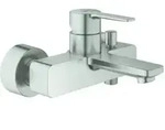 Grohe Wannen-Einhebelmischer Lineare supersteel, Wandmontage