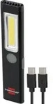 Brennenstuhl LED Akku Handleuchte PL 200 AC / LED Taschenlampe mit COB LED (200lm,