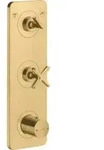 hansgrohe Fertigset Axor Citterio E UP-Thermostat 380x120mm, m Pl, b gol opt