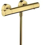hansgrohe Brausethermostat Axor Citterio M AP, 1 Verbraucher, polished gold optic