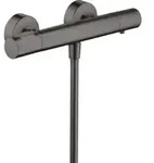 hansgrohe Brausethermostat Axor Citterio M AP, 1 Verbraucher, brushed black chrome