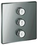 Grohe Fertigset Grohtherm Smartcontrol hd graph., eckig, 3-fach Unterputzventil
