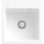 V&B b&uuml;ndige Sp&uuml;le Subway 45 XS Flat m Abl.garn, Handbet&auml;tigung, stone white