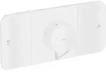 hansgrohe Fertigmontageset Axor One UP-Thermostat., 2 Verbraucher, mattwei&szlig;