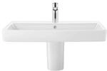 Duravit M&ouml;belwaschtisch No. 1 80x46cm, m HL, &Uuml;L, Hahnlochbank, wei&szlig;