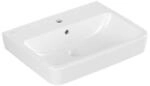 V&B Einbau-/Aufsatzwaschtisch O.NOVO 60x46cm, eck, m HL, m &Uuml;L, we A-bac C+ ;