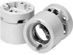Houben Edisonfassung 2-tlg Porz. ws E27 534835