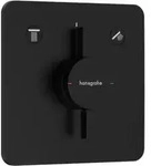 hansgrohe Mischer DuoTurn Q UP, f&uuml;r 2 Verbraucher, mattschwarz