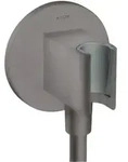 hansgrohe Portereinheit Axor Fixfit rd, m RV, int Haltefunkt., brush. bla vc