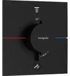 hansgrohe Thermostat ShowerSelect Comfort E UP, f 2 Verb, o Kom EN 1717, matt-sw