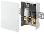 Oventrop Temperaturregelung UniboxT-RTL R-Tronic wei&szlig;, f&uuml;r Raum und R&uuml;cklauf