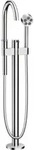 hansgrohe Wannen-Einhebelmischer Axor One Ausladung 220mm, bodenstehend, chrom