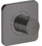 hansgrohe Fertigset Axor Citterio E UP-THM 120x120mm, brushed black chrome