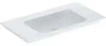 Geberit M&ouml;belwaschtisch One 90x48cm, o. Hahnl. + &Uuml;L, wei&szlig; KeraTect