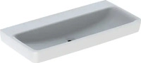 Geberit Waschtisch Renova Plan 100x48cm, o. Hahnl., o. &Uuml;L, we. KeraTect