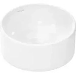hansgrohe Aufsatzwaschtisch Xuniva S 300 x 300 mm wei&szlig; ohne Hahnloch &Uuml;berlauf
