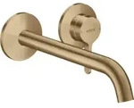 hansgrohe Fertigmontageset Axor One UP-EHM, m HG, Ausl. 220mm, brush. bron