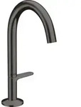 hansgrohe Waschtisch-Einhebelmischer Sel. 170 Axor One A 140mm, m Pus-Op-Abl, brush.