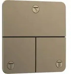 hansgrohe Ventil ShowerSelect Comfort Q UP, f&uuml;r 3 Verbraucher, brushed bronze