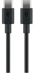 Goobay Sync/Ladekabel 1m USB-C schwarz 66318