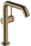 hansgrohe Einhebel-Waschtischarmatur Tecturis S m Schwenka. + Pus-Op-Abl, brush. bron