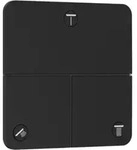 hansgrohe Ventil ShowerSelect Comfort Q UP, f&uuml;r 3 Verbraucher, mattschwarz