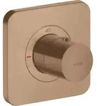 hansgrohe Fertigset Axor Citterio E UP-THM 120x120mm, brushed red gold