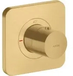 hansgrohe Fertigset Axor Citterio E UP-THM 120x120mm, brushed gold optic