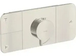 hansgrohe Fertigmontageset Axor One UP-Thermostat., 3 Verbr., Edelstahl-Optik