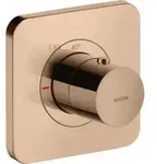 hansgrohe Fertigset Axor Citterio E UP-THM 120x120mm, polished red gold