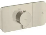 hansgrohe Fertigmontageset Axor One UP-Thermostat., 1 Verbr., brushed nickel