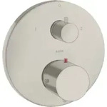 hansgrohe Fertigmontageset Axor Starck UP-THM, m Ab- + Um-V, Edelstahl-Optik