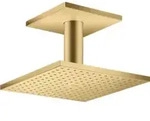 hansgrohe Kopfbrause Axor m Decke, 250x250mm, 1j, brush. gol opt