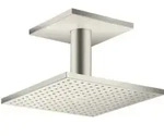 hansgrohe Kopfbrause Axor m Decke, 250x250mm, 1j, Edelstahl-Optik
