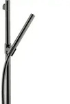 hansgrohe Brause-Set Axor Starck 900mm, m Stabhandbrause, 2jet, pol. bla vc