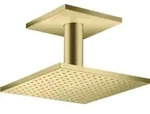 hansgrohe Kopfbrause Axor m Decke, 250x250mm, 1j, brush. br