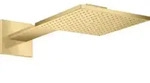 hansgrohe Kopfbrause Axor m Arm, 250x250mm, 2jet, brush. gol opt
