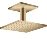 hansgrohe Kopfbrause Axor m Decke, 250x250mm, 1j, brush. bron