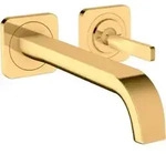 hansgrohe Fertigset Axor Citterio E UP-EHM, A 221mm, m Pin-Griff, Ros, po g