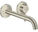 hansgrohe Fertigmontageset Axor One UP-EHM, m Hebel, Ausl. 220mm, brush. ni.
