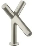 hansgrohe 2-G-Waschtischarmatur 80 Axor Starck A 105mm, m HG, ZugstAblGar, ED