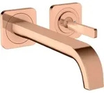 hansgrohe Fertigset Axor Citterio E UP-EHM, A 221mm, m Pin-Griff, Ros, po r