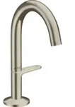 hansgrohe Waschtisch-Einhebelmischer Sel. 140 Axor One A 122mm, m Pus-Op-Abl, brush.