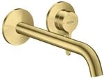 hansgrohe Fertigmontageset Axor One UP-EHM, m Hebel, Ausl. 220mm, brush. br