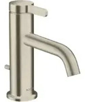 hansgrohe Waschtisch-Einhebelmischer 70 Axor One A 130mm, m Zugst.Abl.Gar., brush.